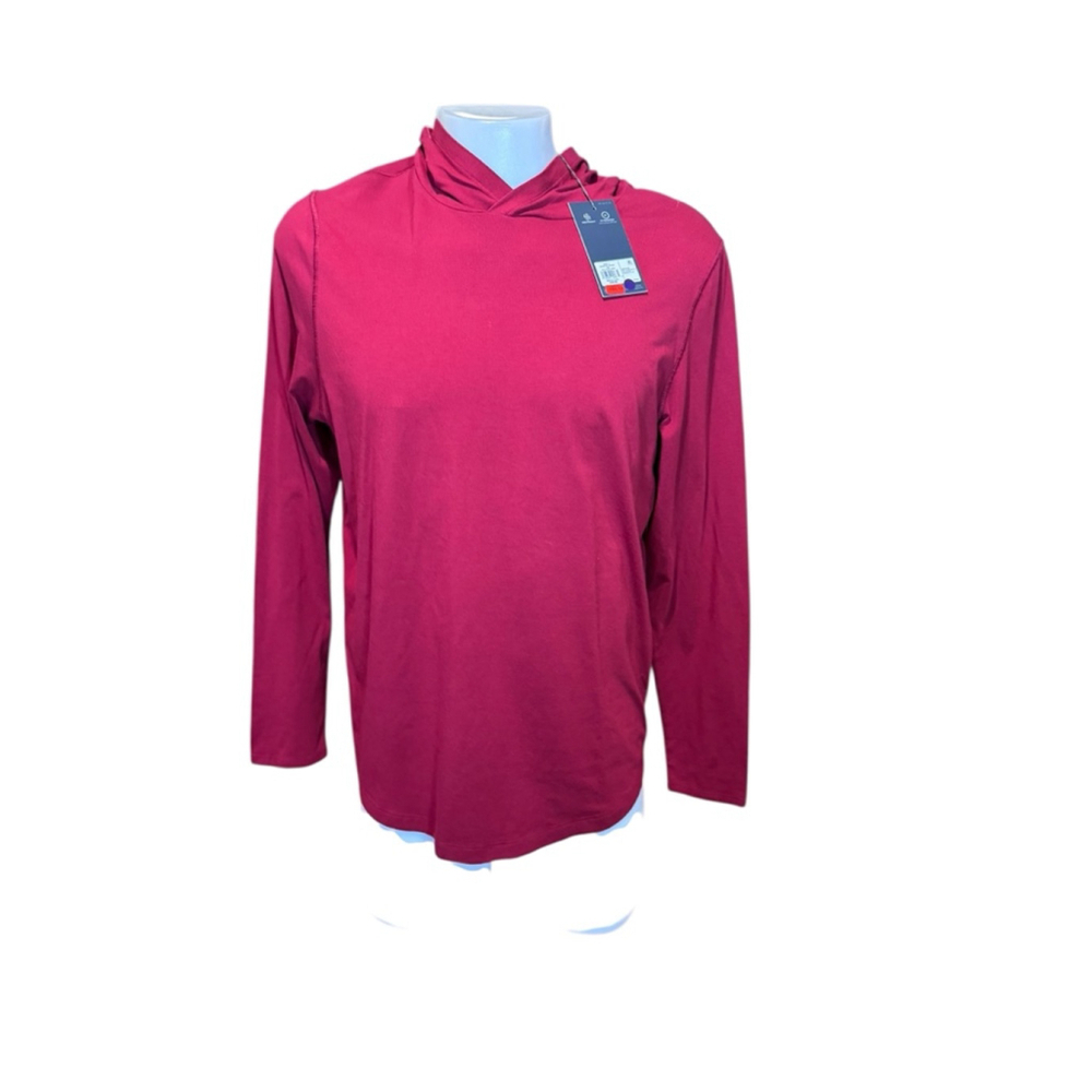 Men's VRST Hoodie XL Burgundy Long Sleeve g68